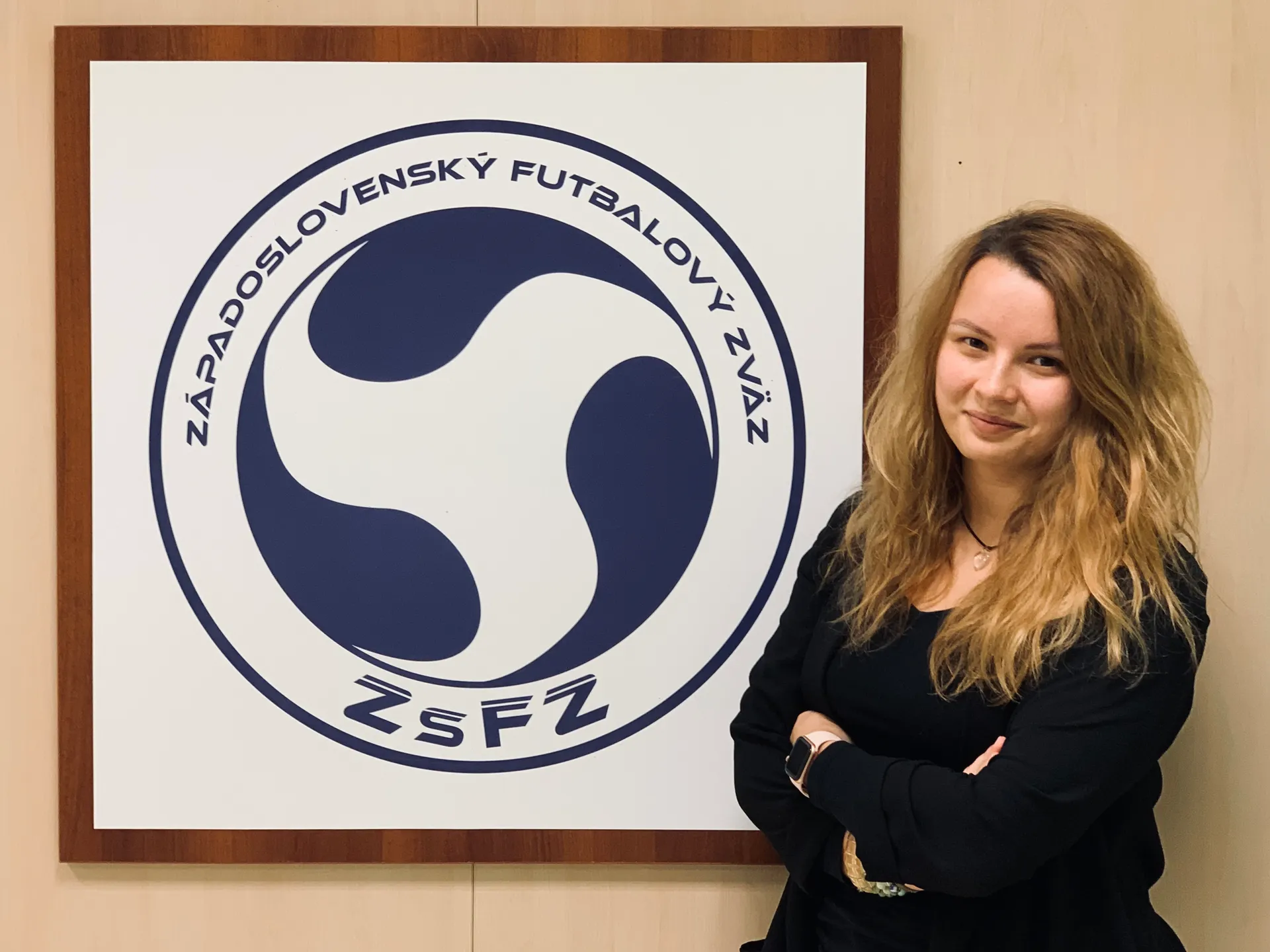 Mária Bartošová: „...práca vo futbalovom kolektíve ma baví“