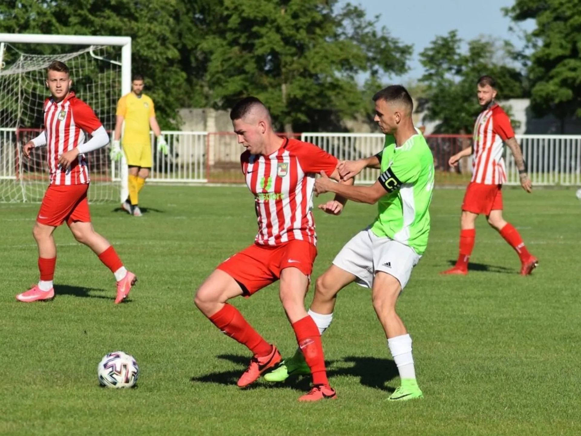 Brankára prvých Kračian bol pozrieť brat z Bundesligy, v 90. minúte dostal gól a jediný raz prehrali