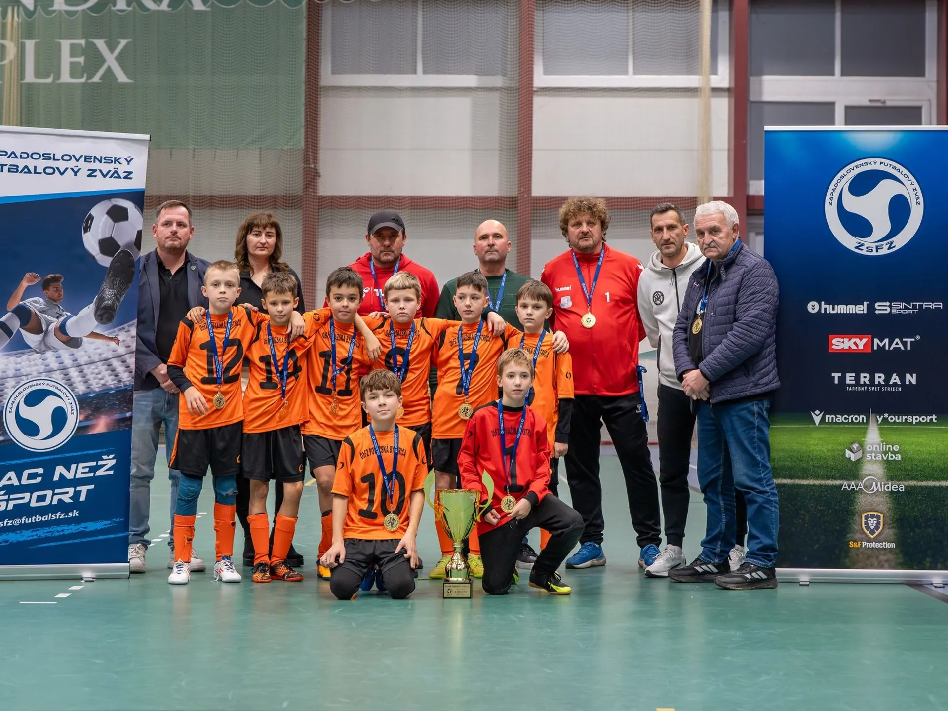 Výber ObFZ Považská Bystrica U11 doma na turnaji v Púchove obhájil lanské zlato z Trnavy.