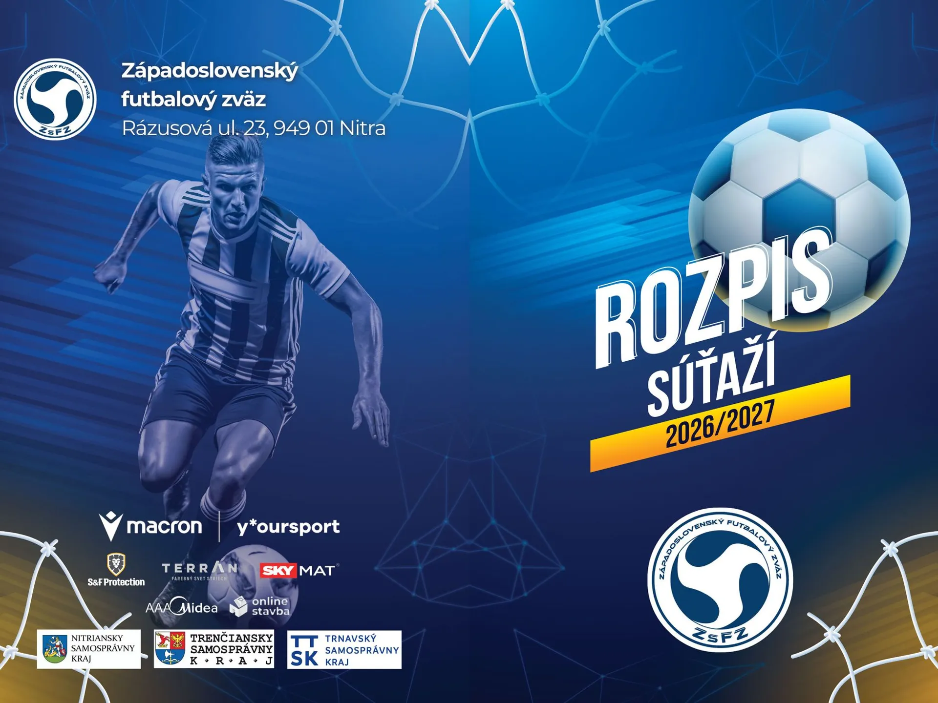 Rozpis súťaží ZsFZ 2026/27