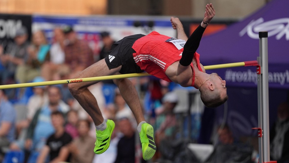 Jan Štefela na mítingu JBL Jump Fest 2025 v Košiciach.
