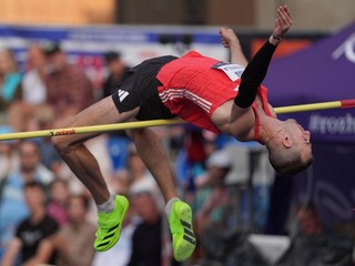 Jan Štefela na mítingu JBL Jump Fest 2025 v Košiciach.