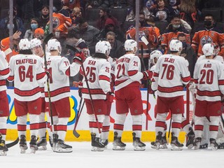 Hráči tímu Carolina Hurricanes.