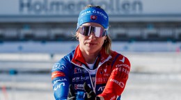 Slovenská biatlonistka Paulína Bátovská Fialková. 