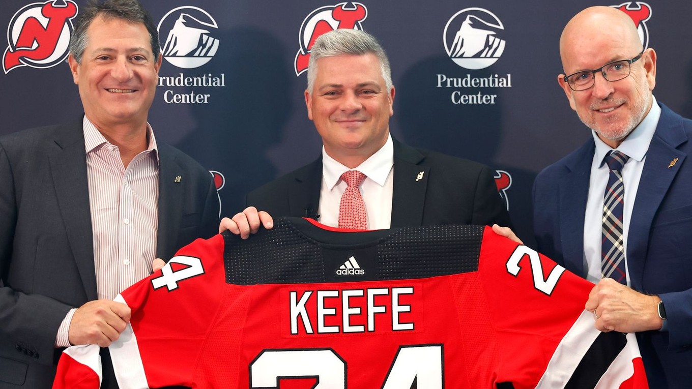 Sheldon Keefe, nový tréner New Jersey Devils.