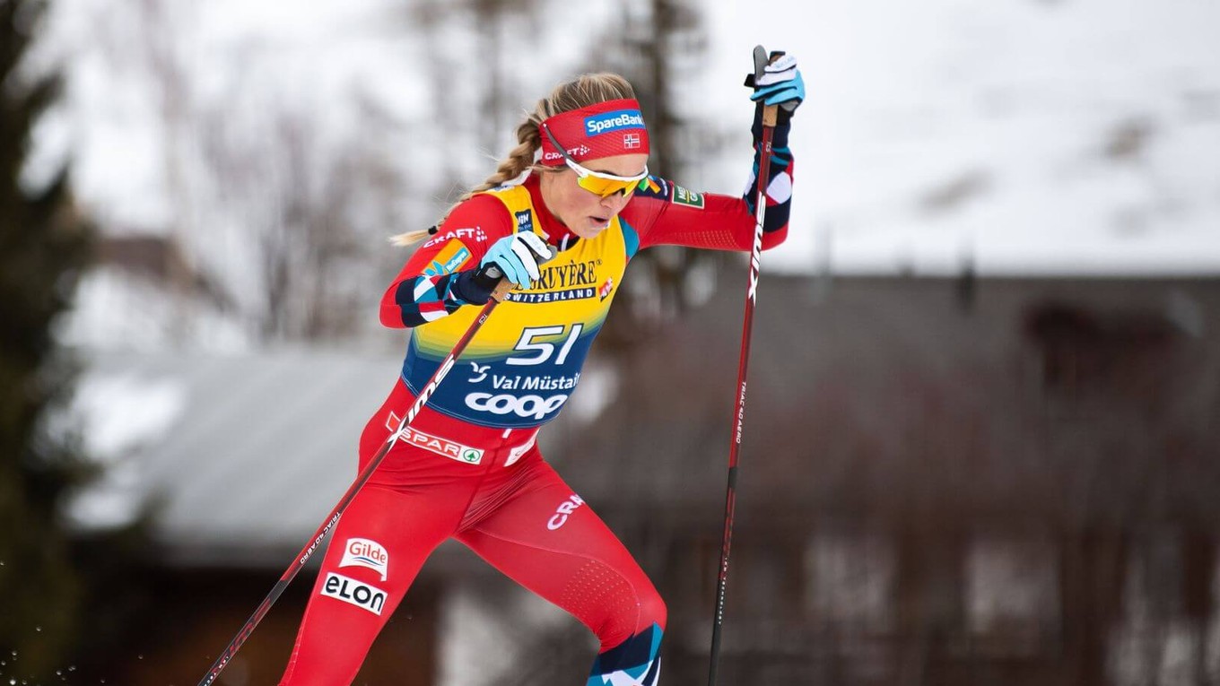 Nórska bežkyňa na lyžiach Silje Theodorsenová.