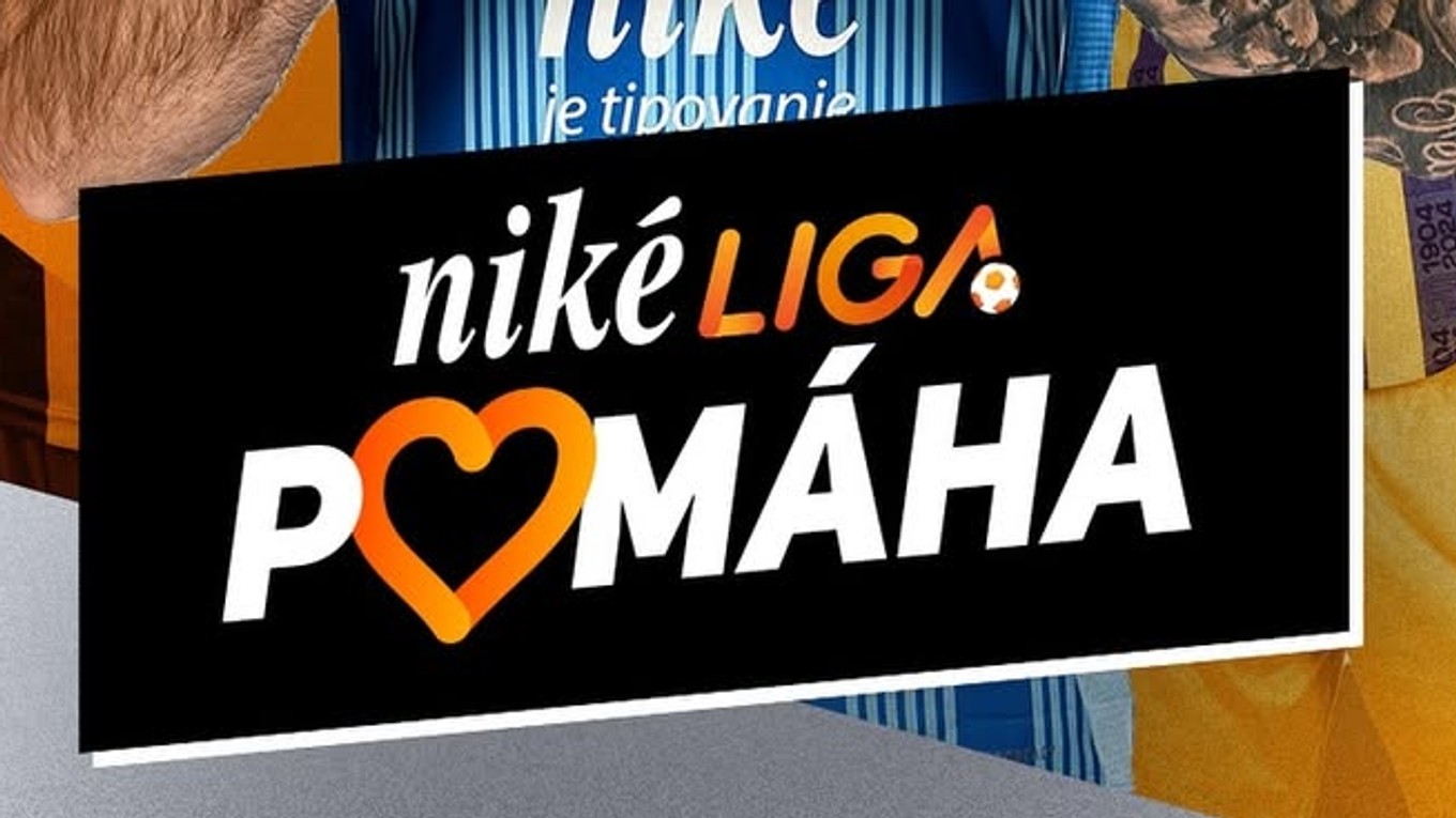 Futbalová súťaž spúšťa projekt Niké liga pomáha.