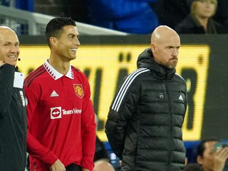 Cristiano Ronaldo a Erik ten Hag.