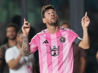 Lionel Messi v drese Interu Miami.