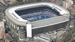 Estadio Santiago Bernabeu.