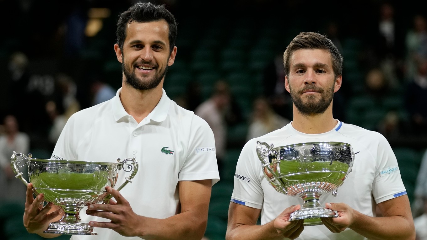 Nikola Mektič a Mate Pavič vyhrali Wimbledon 2021.