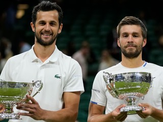 Nikola Mektič a Mate Pavič vyhrali Wimbledon 2021.