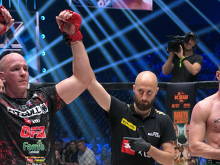 Vojčák po výhre na KSW 119.