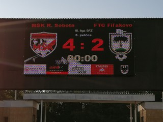 Rimavská Sobota uštedrila prvú prehru Fiľakovu.