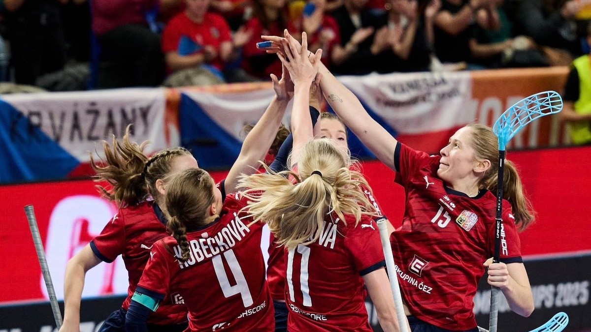 České florbalistky