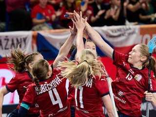 České florbalistky