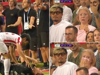 Červená karta dohnala jeho mamu k slzám.