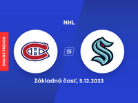 Montreal Canadiens - Seattle Kraken: ONLINE prenos zo zápasu NHL.