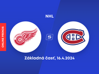 Detroit Red Wings - Montreal Canadiens: Sledujte s nami online prenos zo zápasu zámorskej NHL.