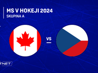 Kanada - Česko: ONLINE prenos zo zápasu skupiny A na MS v hokeji 2024 v Česku.