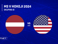 Lotyšsko - USA: ONLINE prenos zo zápasu skupiny B na MS v hokeji 2024 v Česku.