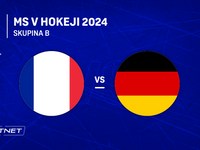 Francúzsko - Nemecko: ONLINE prenos zo zápasu skupiny B na MS v hokeji 2024 v Česku.