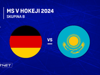 Nemecko - Kazachstan: ONLINE prenos zo zápasu skupiny B na MS v hokeji 2024 v Česku.
