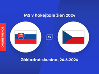 Slovensko - Česko: Sledujte s nami online prenos zo skupinového zápasu MS v hokejbale žien 2024. 