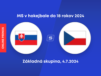 Slovensko - Česko: LIVE STREAM zo zápasu MS v hokejbale do 18 rokov 2024. 