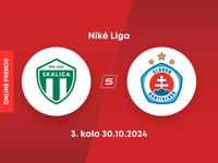 MFK Skalica - ŠK Slovan Bratislava: ONLINE prenos z dohrávky zápasu 3. kola Niké ligy.