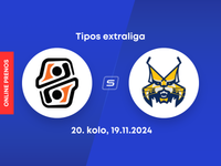 HC Košice - HK Spišská Nová Ves: ONLINE prenos zo zápasu 20. kola Tipos extraligy.