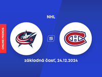 Columbus Blue Jackets - Montreal Canadiens: ONLINE prenos zo zápasu NHL.