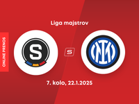 Sparta Praha - Inter Miláno: ONLINE prenos zo zápasu 7. kola Ligy majstrov. 