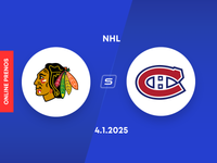 Chicago Blackhawks - Montreal Canadiens: ONLINE prenos zo zápasu NHL.