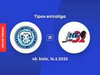 HK Nitra - Hk 32 Liptovský Mikuláš: ONLINE prenos zo zápasu 48. kola Tipos extraligy.