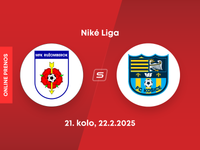 MFK Ružomberok - FC Košice: ONLINE prenos zo zápasu 21. kola Niké ligy.