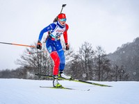 Michaela Straková na zimnom Európskom olympijskom festivale mládeže 2025. 