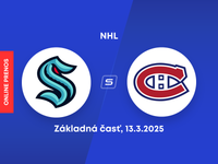 Seattle Kraken - Montreal Canadiens: ONLINE prenos zo zápasu NHL.