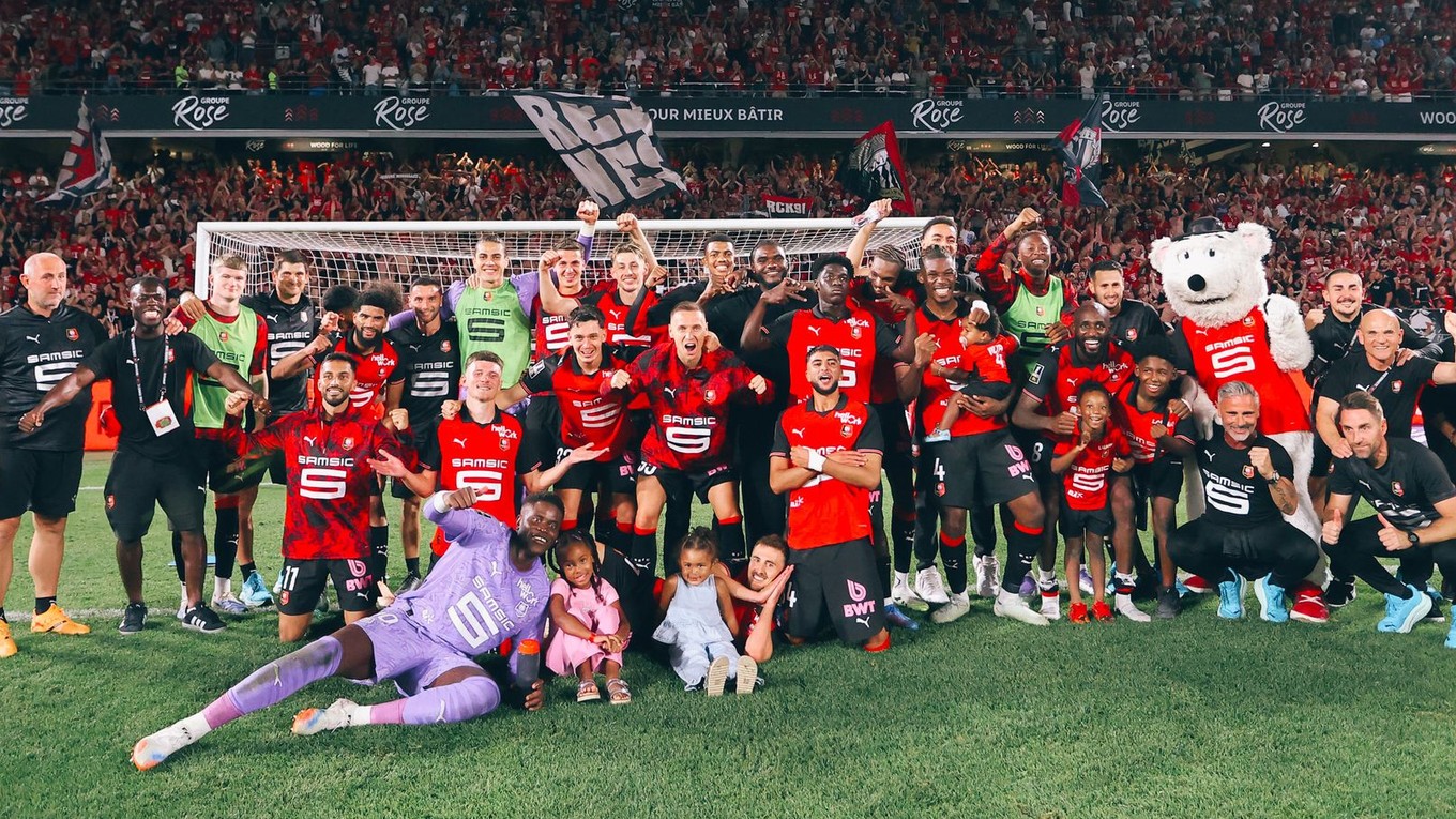 Futbalisti Stade Rennes