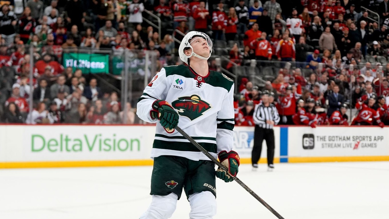 Útočník Minnesoty Wild Matt Boldy.