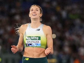 Slovenská bežkyňa Emma Zapletalová.