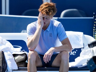 Taliansky tenista Jannik Sinner skrečoval finále turnaja v Cincinnati 2025.