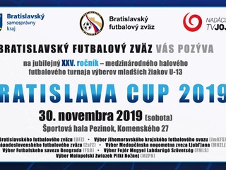 25.ročník BRATISLAVA CUP 2019 v sobotu 30.11.2019 v Pezinku