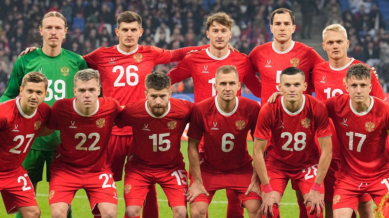Futbalisti Ruska.