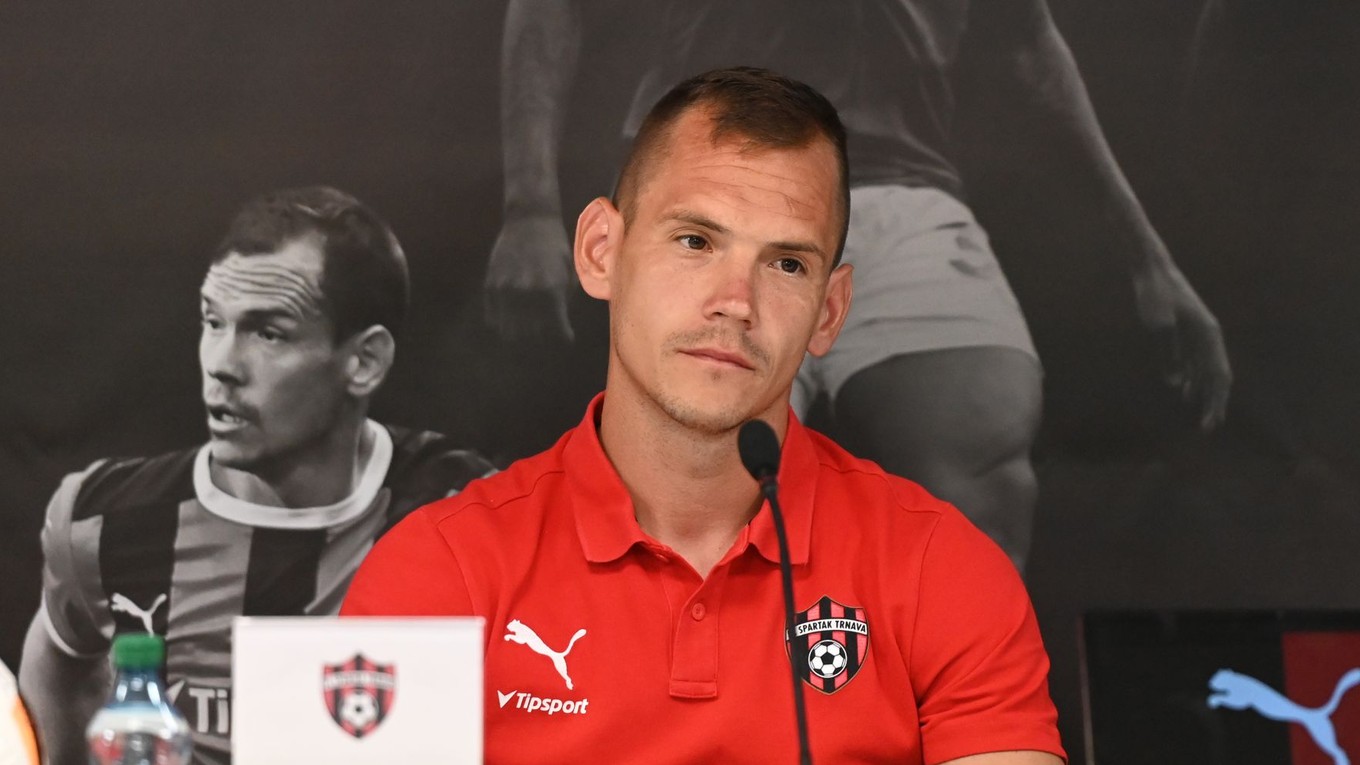 Kapitán Spartaka Martin Mikovič.