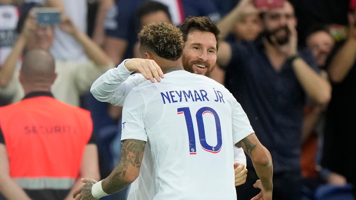 Lionel Messi a Neymar