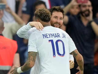 Lionel Messi a Neymar