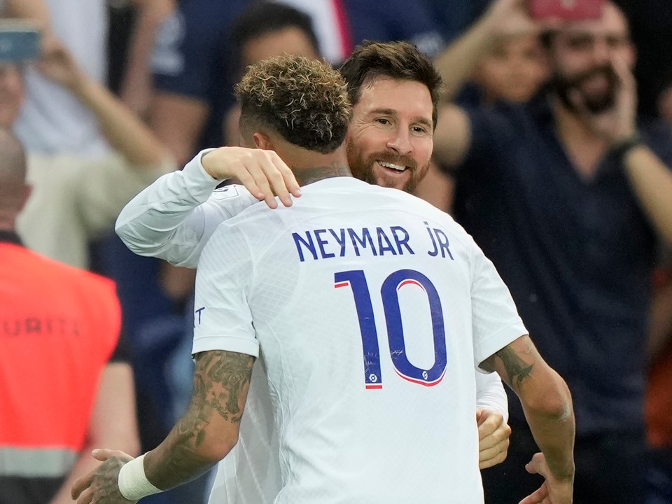 Lionel Messi a Neymar