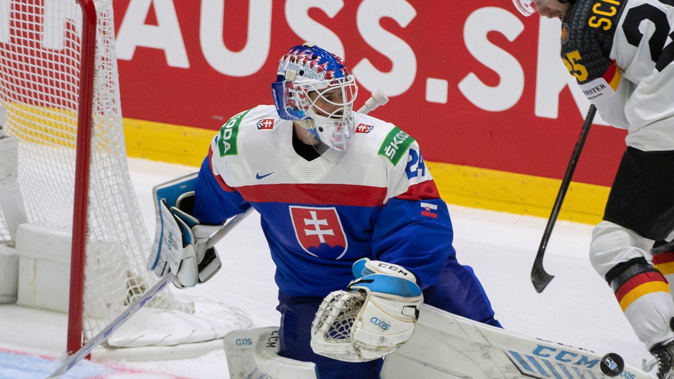 Brankár Patrik Rybár.