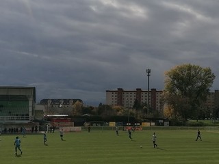 Momentka zo zápasu Rimavská Sobota - Oravské Veselé.